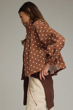 Load image into Gallery viewer, NEWEST ARRIVAL Brown Polka Dot Jacket
