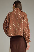 Load image into Gallery viewer, NEWEST ARRIVAL Brown Polka Dot Jacket
