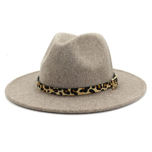 Oatmeal Small Brim Hat