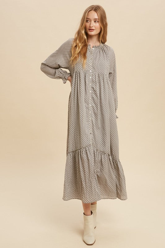 Stoned Wash Maxi Dress