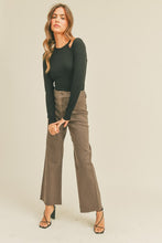 Load image into Gallery viewer, FINAL SALE Black Cold Shoulder Top
